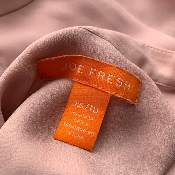 Joe Fresh Blush Pink Tunic Blouse - Picture 7 of 7